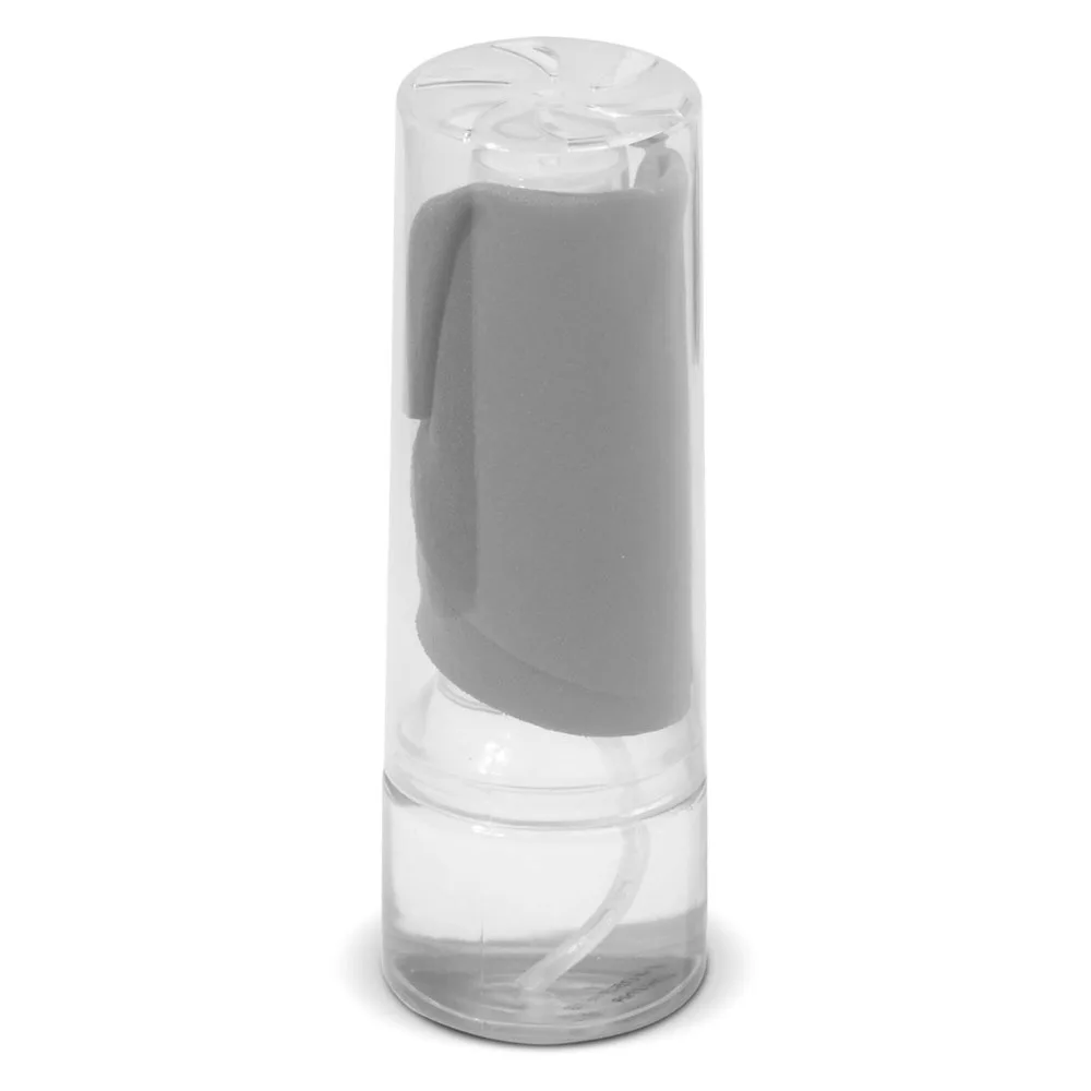 Smartphone reinigingsset 30ml transparant - wit - Hidalgo-werbeartikel Smartphone reinigingsset 30ml, transparant - wit