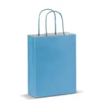 Draagtas papier klein 120g/m², lichtblauw