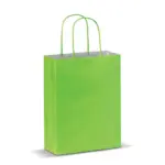 Draagtas papier klein 120g/m², lichtgroen