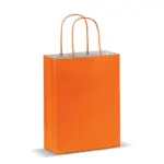 Draagtas papier klein 120g/m², oranje