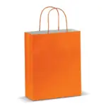 Draagtas papier middel 120gm² oranje - Hidalgo Draagtas papier middel 120g/m², oranje