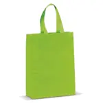 Draagtas gelamineerd non-woven medium 105gm² lichtgroen - Hidalgo Draagtas gelamineerd non-woven medium 105g/m², lichtgroen