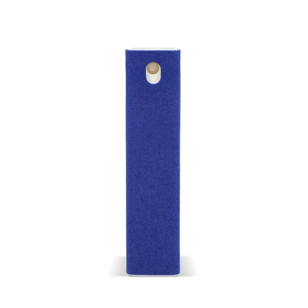 Spray cleaner 15ml wit donkerblauw - Hidalgo-werbeartikel Spray cleaner 15ml, wit / donkerblauw