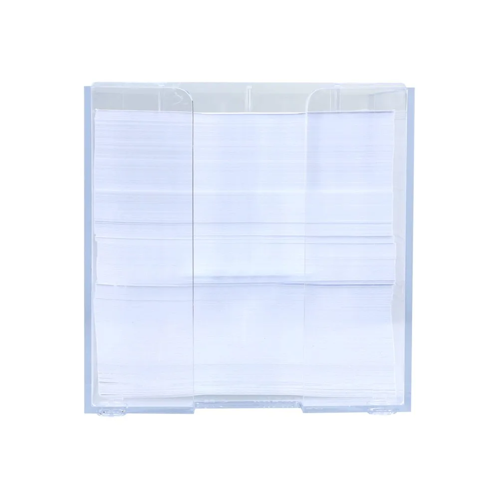 Papierkubus de luxe wit papier 10x10x10cm productfoto 8 - Hidalgo Papierkubus de luxe wit papier 10x10x10cm — productfoto 8
