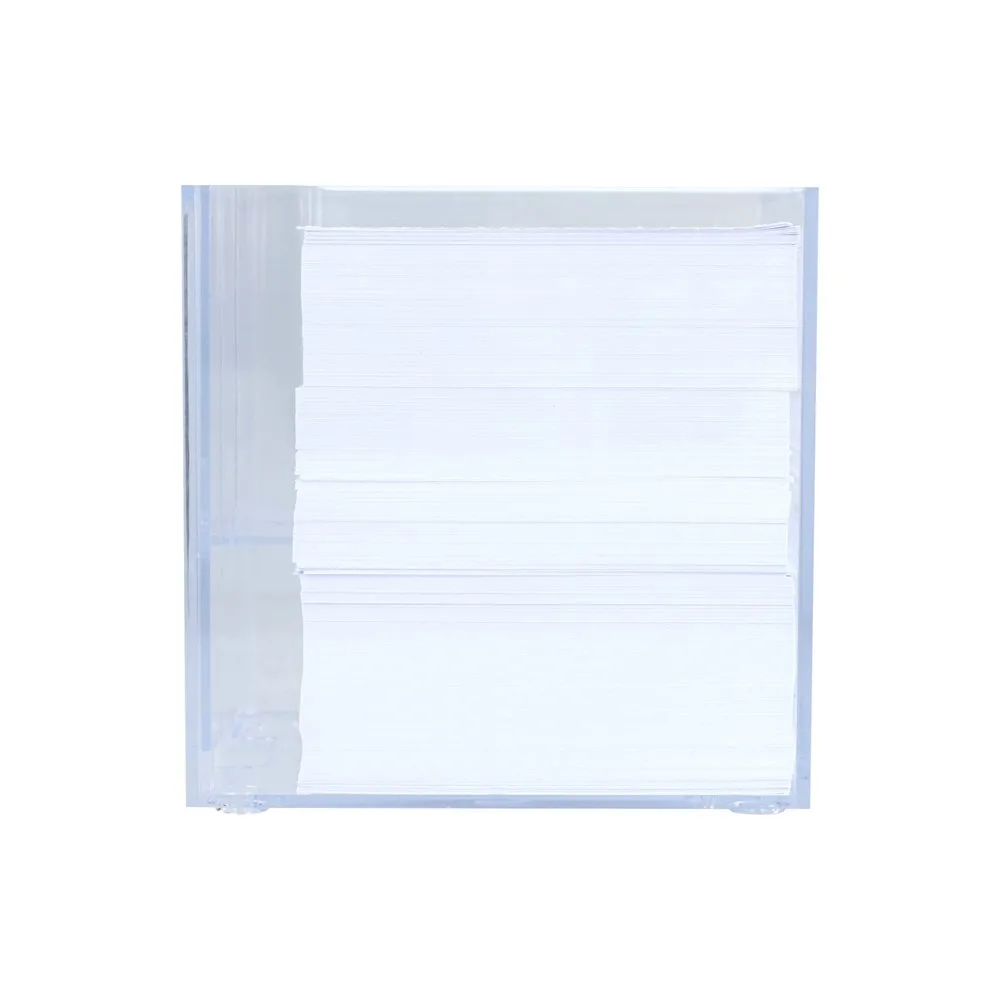 Papierkubus de luxe wit papier 10x10x10cm productfoto 9 - Hidalgo Papierkubus de luxe wit papier 10x10x10cm — productfoto 9