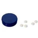 Pepermuntblik rond blauw - Hidalgo Pepermuntblik rond, blauw