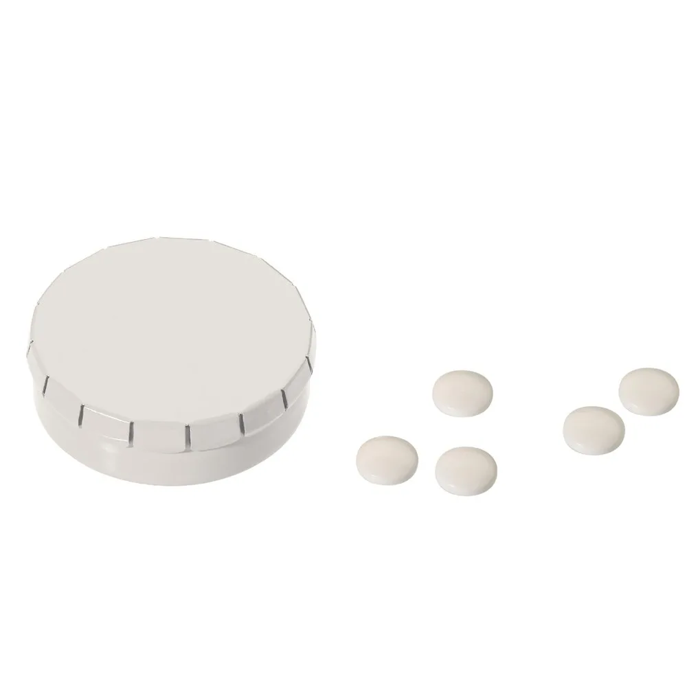 Pepermuntblik rond wit - Hidalgo Pepermuntblik rond, wit