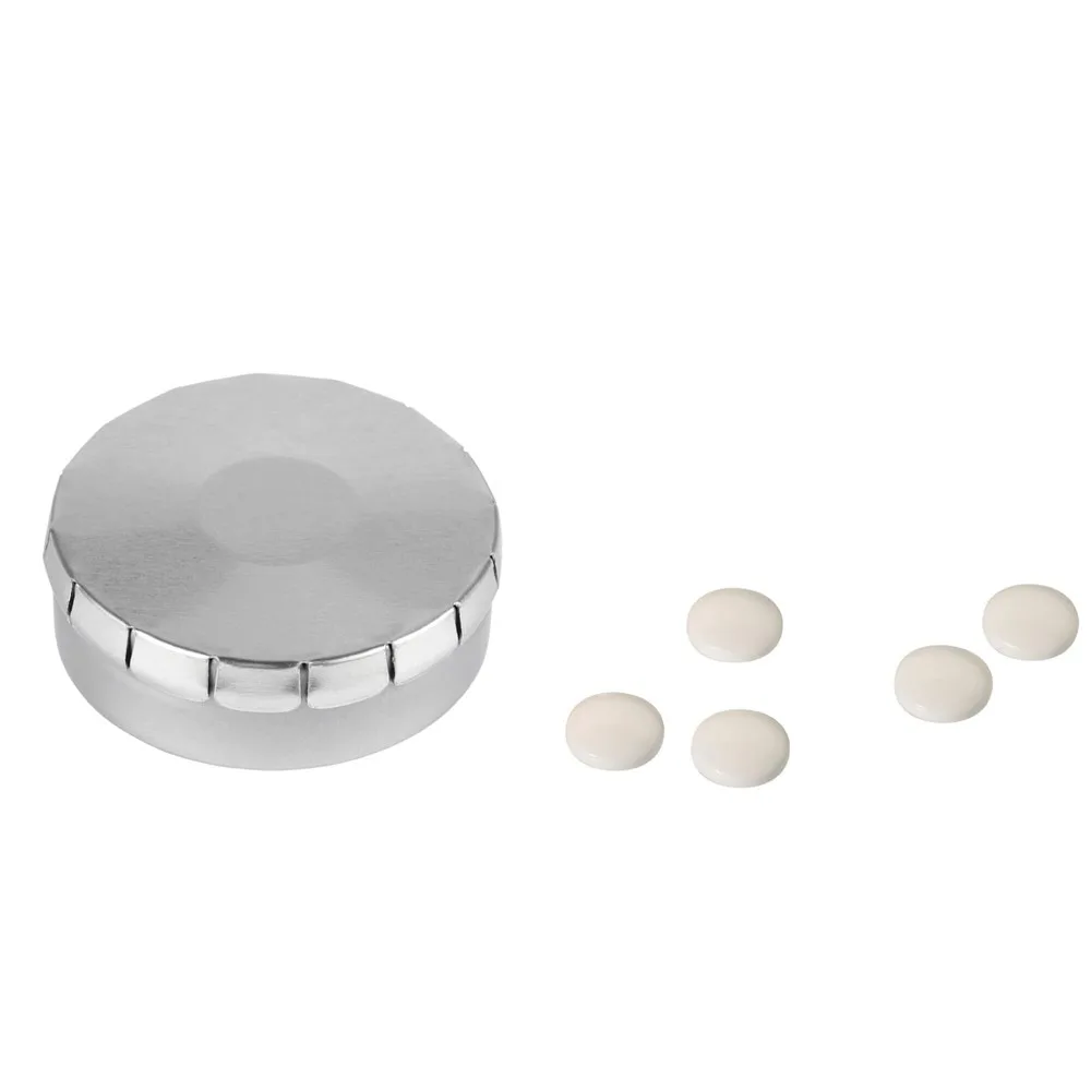 Pepermuntblik rond zilver - Hidalgo Pepermuntblik rond, zilver
