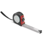 Rolmaat 5 meter, rood
