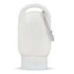 Zonnebrandlotion met Karabijnhaak SPF30 Gerecycled Materiaal 30ml, wit