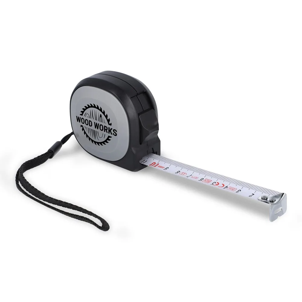 MeasureMate Rolmaat 3 meter zwart grijs - Hidalgo-werbeartikel MeasureMate Rolmaat 3 meter, zwart / grijs