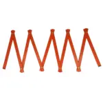 Duimstok hout 2m premium gekleurd, oranje