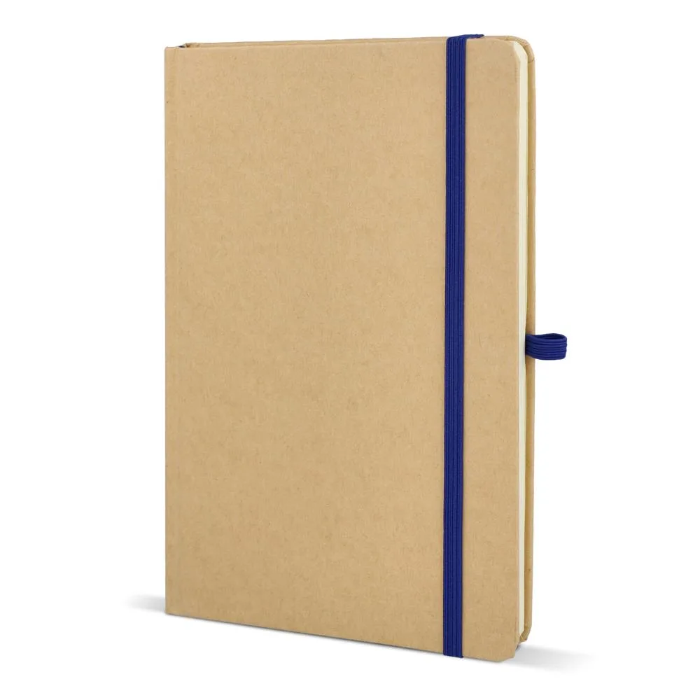 Notitieboek Kraftpapier A5 blauw - Hidalgo Notitieboek Kraftpapier A5, blauw
