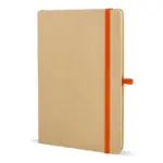 Notitieboek Kraftpapier A5 oranje - Hidalgo Notitieboek Kraftpapier A5, oranje
