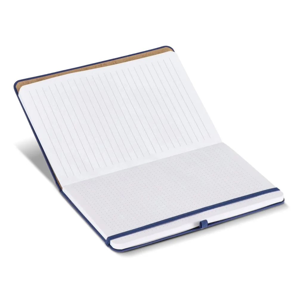 Notitieboek Olmo hardcover PU A5 met sticky notes productfoto 6 - Hidalgo Notitieboek Olmo hardcover PU A5 met sticky notes — productfoto 6