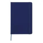 Notitieboek A5 PU met puntraster pagina's, donkerblauw