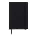 Notitieboek A5 PU met puntraster pagina's, zwart