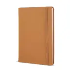 A5-notitieboek van PU, cognac