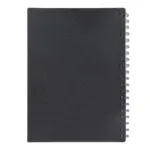 Notebook gerecycled leer Midi — productfoto 6