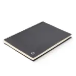 Notebook gerecycled leer Midi — productfoto 7
