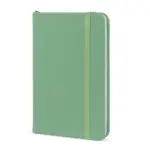 Notebook R-PETPU A6 olijfgroen - Hidalgo Notebook R-PET/PU A6, olijfgroen