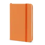 Notebook R-PETPU A6 oranje - Hidalgo Notebook R-PET/PU A6, oranje