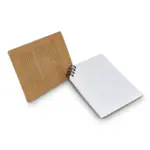 Notitieboek bamboe hoekgebonden A6 productfoto 3 - Hidalgo Notitieboek bamboe hoekgebonden A6 — productfoto 3