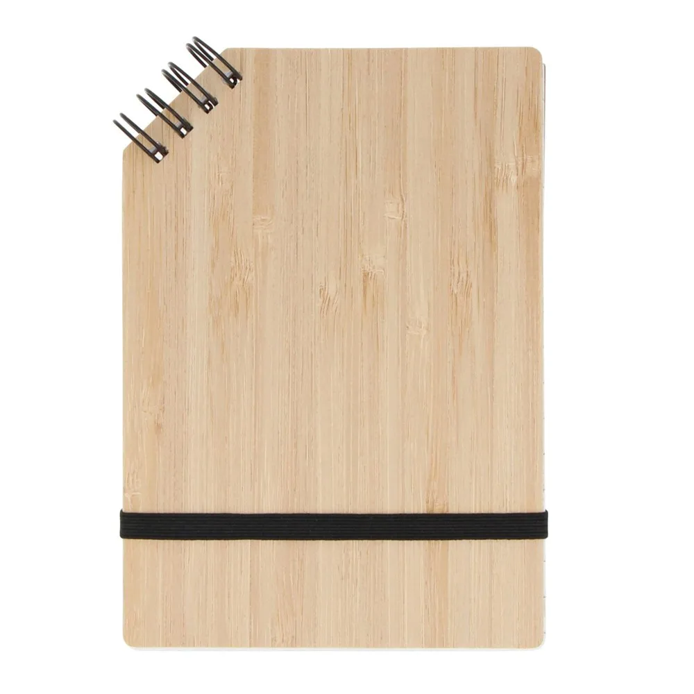 Notitieboek bamboe hoekgebonden A6 productfoto 6 - Hidalgo Notitieboek bamboe hoekgebonden A6 — productfoto 6