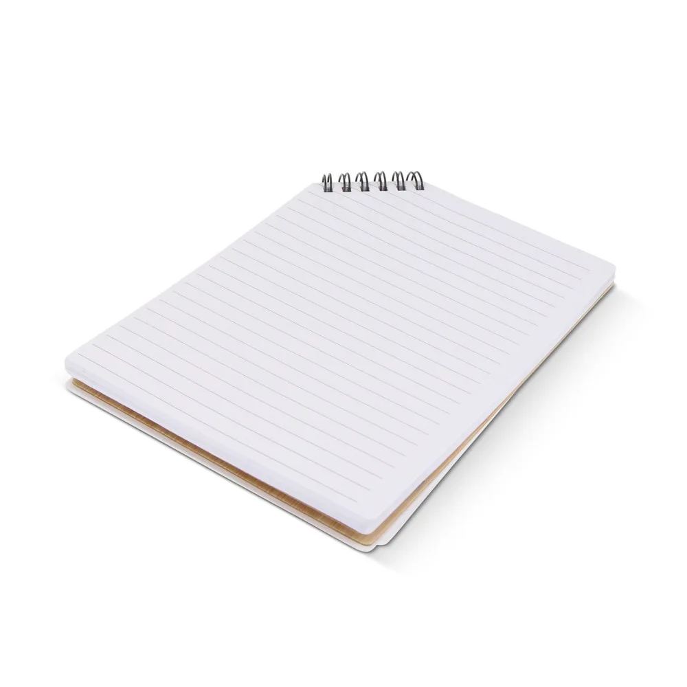 Notitieboek bamboe hoekgebonden A5 productfoto 5 - Hidalgo Notitieboek bamboe hoekgebonden A5 — productfoto 5