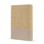Notitieboek jute R-PET, ecru