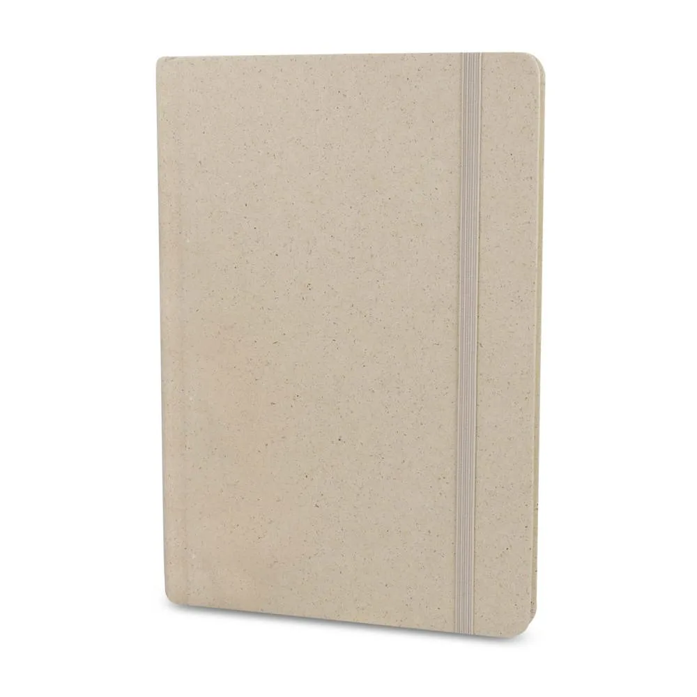 Notitieboek grasfragment papier A5 productfoto 2 - Hidalgo Notitieboek grasfragment papier A5 — productfoto 2
