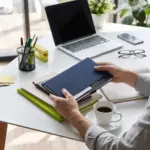 Notitieboek met vak Ashira A5 — productfoto 8