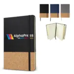 Notitieboek R-PET kurk A5 - Hidalgo Notitieboek R-PET & kurk A5