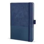 Notitieboek Thermo-leder A5 donkerblauw - Hidalgo Notitieboek Thermo-leder A5, donkerblauw