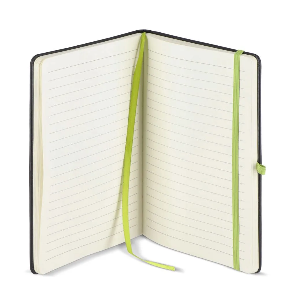 Notitieboek Iroko hardcover laser A5 productfoto 4 - Hidalgo Notitieboek Iroko hardcover laser A5 — productfoto 4
