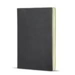 Notitieboek Yuzu softcover thermo A5, zwart / lichtgroen