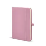 PU-Notitieboekje Sora A6, pastel rose