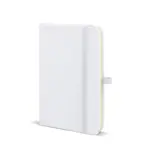 PU-Notitieboekje Sora A6, wit