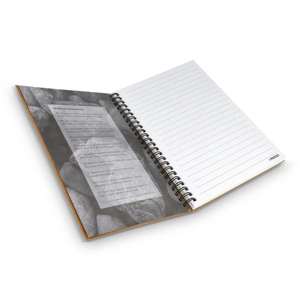 Rock paper notitieboek A5 productfoto 10 - Hidalgo Rock paper notitieboek A5 — productfoto 10