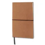Notitieboek recycled leer A5 licht bruin - Hidalgo Notitieboek recycled leer A5, licht bruin