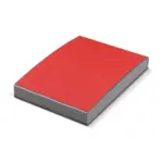 Notitieblock gerecycled papier 150 vellen, rood
