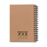 Spiraal notitieboekje zaadpapier — productfoto 6