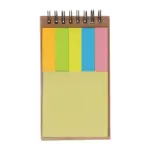 Zaadpapier notitieboekje en zelfklevende memoblaadjes — productfoto 3