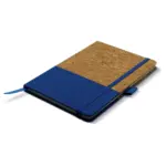 Kurk notitieboek A5, lichtblauw