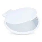 Kleine compacte spiegel Charm, wit
