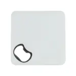 R-ABS onderzetter met flesopener, wit