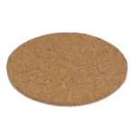 Ronde onderzetter van kurk — productfoto 2