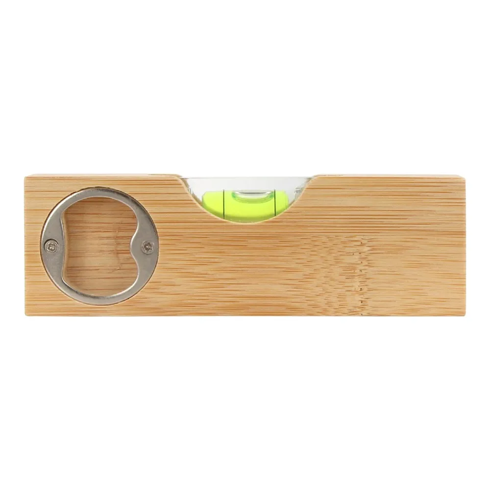 Flesopener waterpas bamboe productfoto 5 - Hidalgo Flesopener waterpas bamboe — productfoto 5