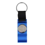 3-in-1 flesopener sleutelhanger, blauw