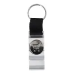 3-in-1 flesopener sleutelhanger, zilver